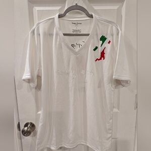 Sergio Ferrari Fan futbol soccer Italy men's shirt XL white NEW